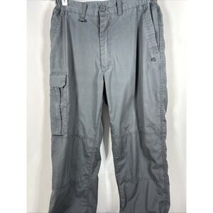Craghoppers‎ Mens Gray Hiking Cargo Utility Outdoor Pants Elastic Waist Size 29